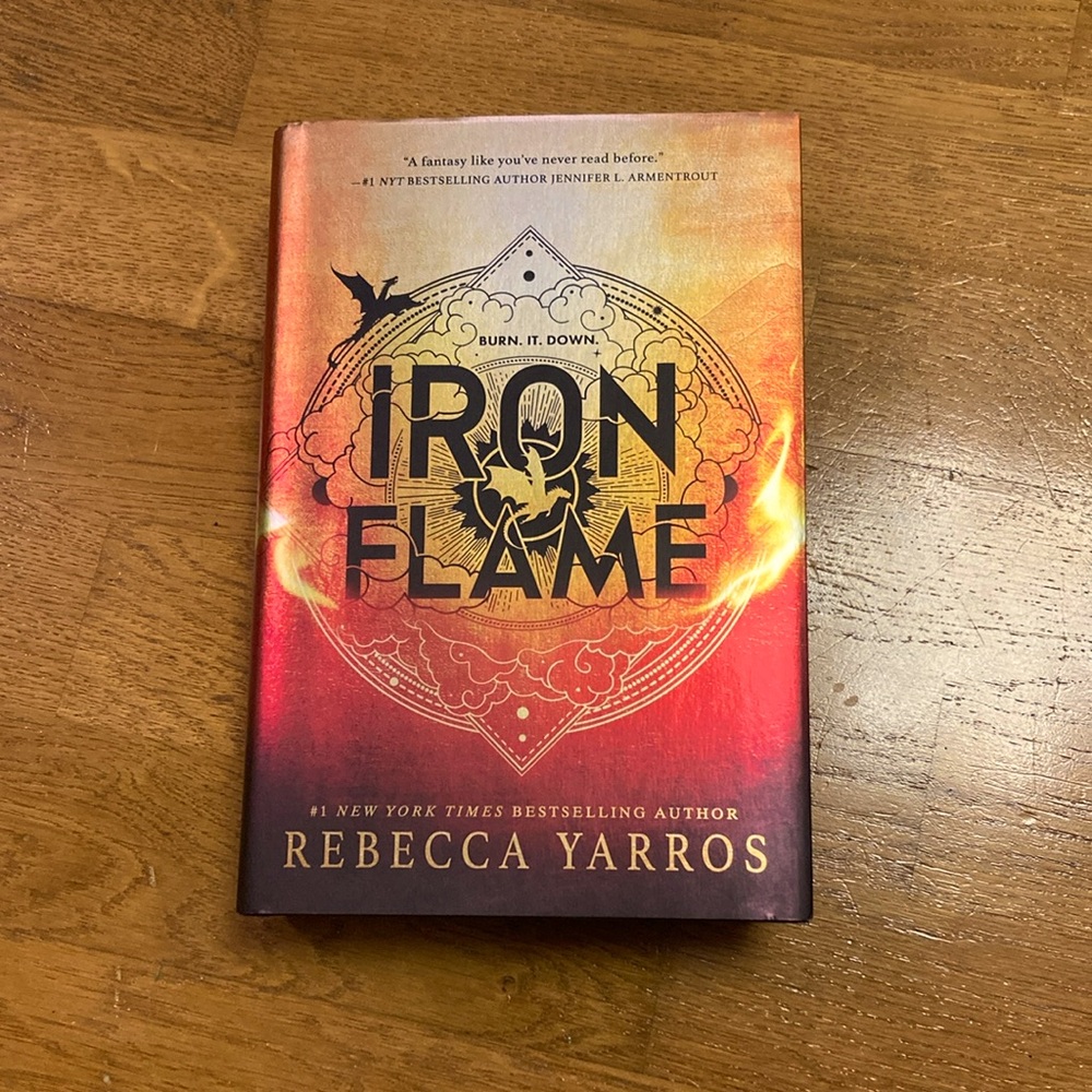 First edition of Iron Flame by Rebecca Yarros